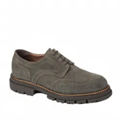 Chaussures casual pour hommes 989 en velours gris