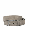 Ceinture homme 70b gris velours