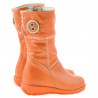 Bottes petits enfants 25c orange