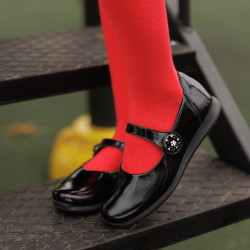 Chaussures enfants 2029 vernis noir lifestyle