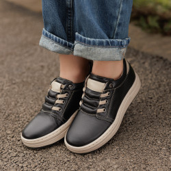 Chaussures enfants 2028 noir combiné lifestyle