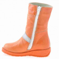 Bottes enfants petits 23c orange