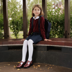 Chaussures enfants 2020 bordeaux nacré lifestyle