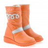 Bottes enfants petits 23c orange
