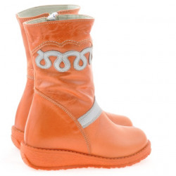 Bottes enfants petits 23c orange