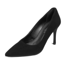 Chaussures élégantes femme 1320 velours noir