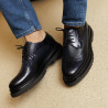 Chaussures élégantes homme 972 verni indigo combiné lifestyle