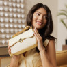 Sac à main pour femme à bandoulière 046g jaune beurre + raphia lifestyle