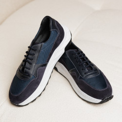 Chaussures casual/sport pour hommes 986 indigo combiné lifestyle