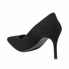 Chaussures élégantes femme 1320 velours noir