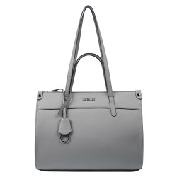 Sac à main pour femme à bandoulière 047g 01 gris givré