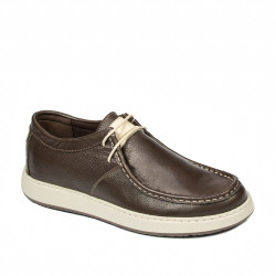 Chaussures casual homme 992 kaki combiné