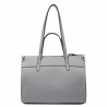 Sac à main pour femme à bandoulière 047g 01 gris givré