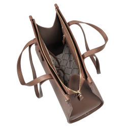 Sac à main femme bandoulière 047g chocolat brun