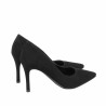 Chaussures élégantes femme 1320 velours noir