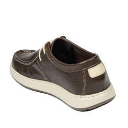 Chaussures casual homme 992 kaki combiné