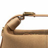 Sac à main pour femme 037g en suède nude