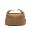 Sac à main pour femme 037g en suède nude