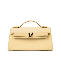 Sac à main pour femme à bandoulière 041g jaune beurre