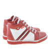 Bottes enfants 3213 rouge+blanc