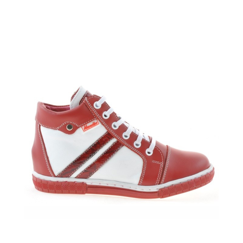 Bottes enfants 3213 rouge+blanc