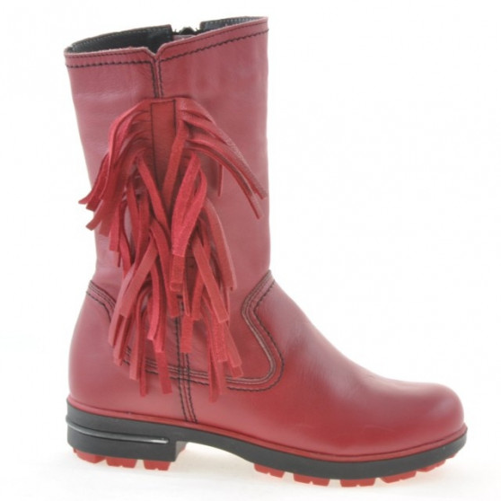 Bottes enfants 3208 bordeaux