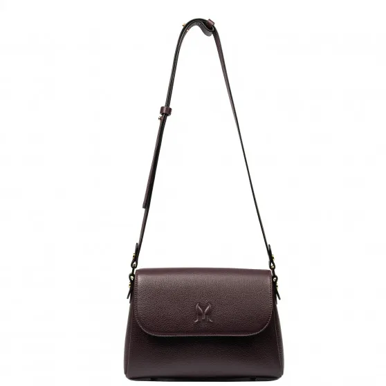 Sac à main pour femme à bandoulière 040g black cherry