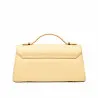 Sac à main pour femme à bandoulière 041g jaune beurre