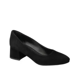 Chaussures élégantes femme 1331 velours noir