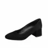 Chaussures élégantes femme 1331 velours noir