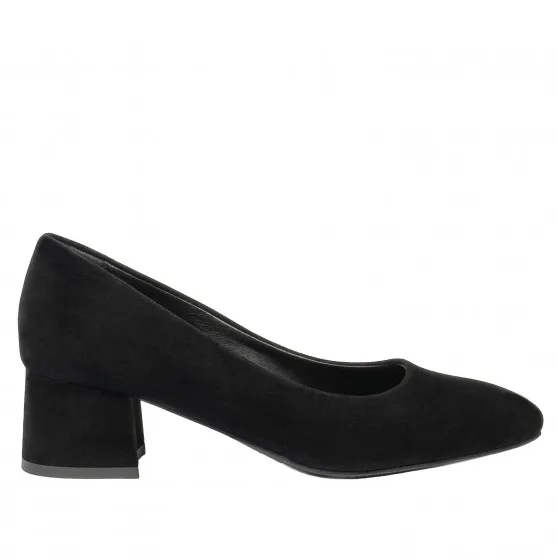 Chaussures élégantes femme 1331 velours noir