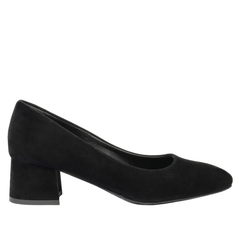 Chaussures élégantes femme 1331 velours noir