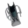 Sac à main pour femme à bandoulière 047g 01 gris givré