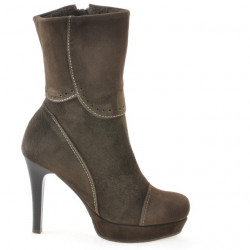 Bottes femme 1132 marron antilope