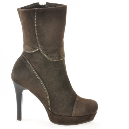 Bottes femme 1132 marron antilope