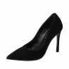 Chaussures élégantes pour femme 1302 noir velours