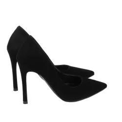 Chaussures élégantes pour femme 1302 noir velours
