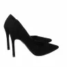 Chaussures élégantes pour femme 1302 noir velours