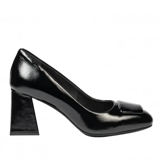 Chaussures élégantes femme 1324 vernis noir