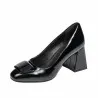 Chaussures élégantes femme 1324 vernis noir