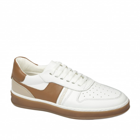 Chaussures casual/sport homme 983 blanc combiné