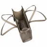 Sac à main pour femme 047g taupe caviar