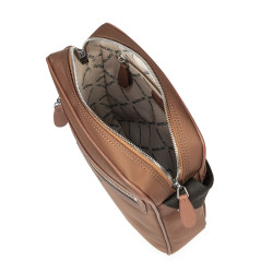 Sacoche homme en bandoulière 304g 01 cognac brun