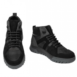 Bottes homme 4153 bufo noir+gris