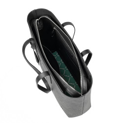 Sac à main pour femme 034g 01 noir caviar