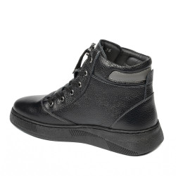 Chaussures pour adolescents 4013 noir combiné
