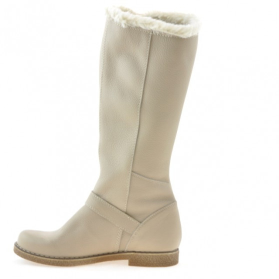 Bottes femme 3248 biz beige