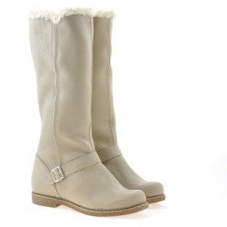 Bottes femme 3248 biz beige