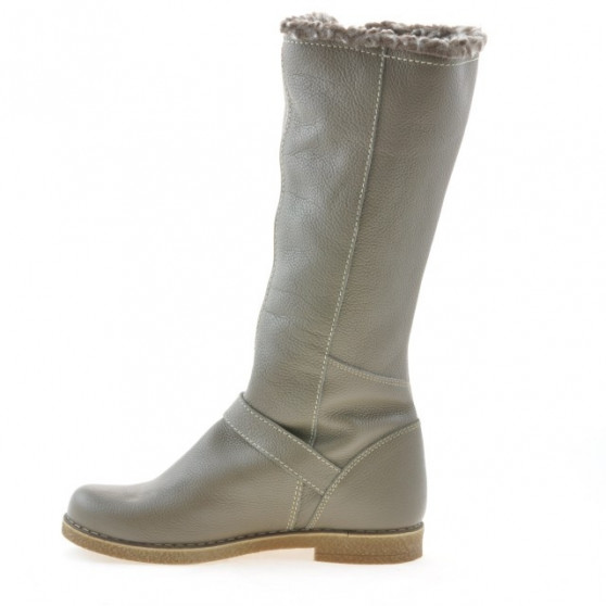 Bottes femme 3248 biz kaki