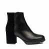 Bottines à talons femme 1406 noir combiné